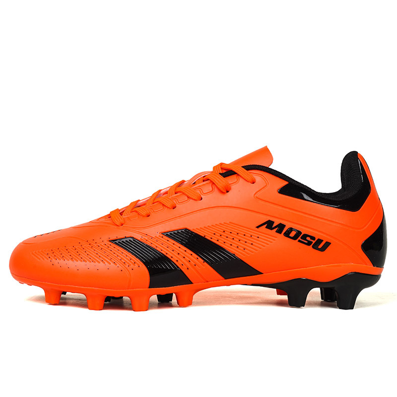 Nail largo - Orange Negro