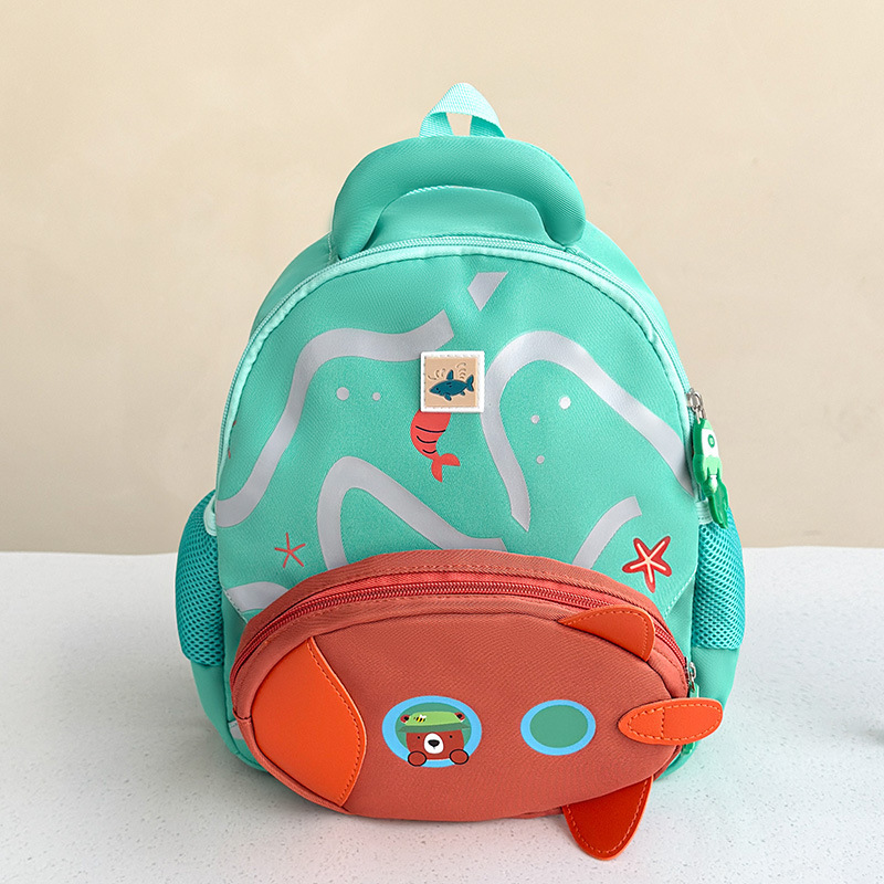 Mochila escolar para niños Dibujos animados Anime Kindergarten Mochila para niños 3-5 años Clase pequeña y media Mochila para niños y niñas Comercio exterior
