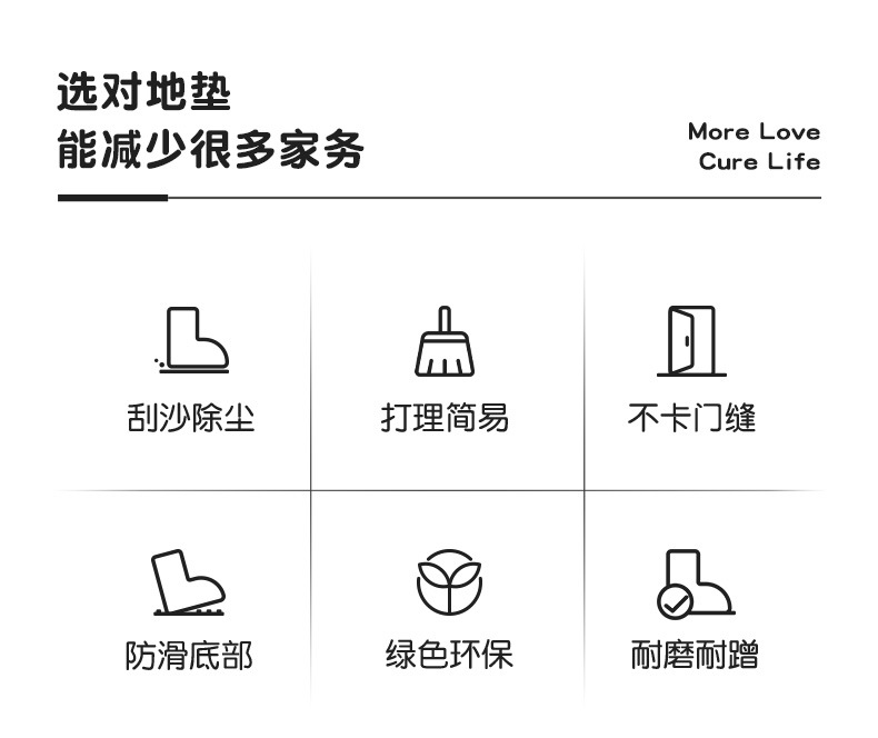 【中國直郵】卡通紅色 出入平安PVC除塵地墊 龍年進門刮沙地毯 玄關腳墊 昇龍迎福 45*75CM