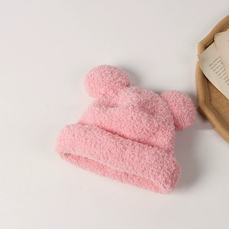 Colored children's winter keep warm hat, city style, western style