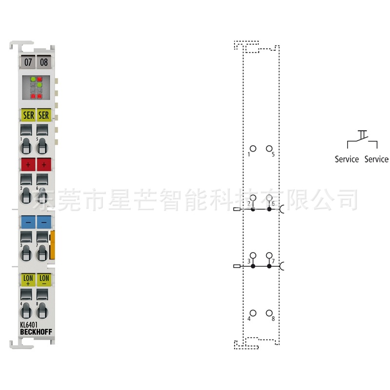 倍福KL6401总线端子模块德国BECKHOFFKL全新原装现货议价多功能