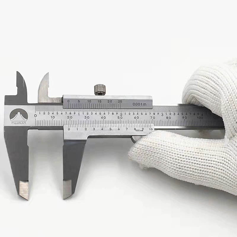 Штангенциркуль Fujishan Vernier Caliper, промышленный, общепромышленный, английский, высокоточный измерительный инструмент из нержавеющей стали