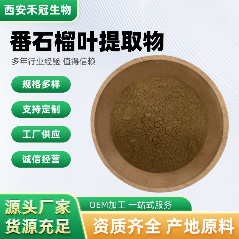 番石榴叶提取物鸡矢果叶芭乐叶番桃叶萃取浓缩粉现货供应量大从优