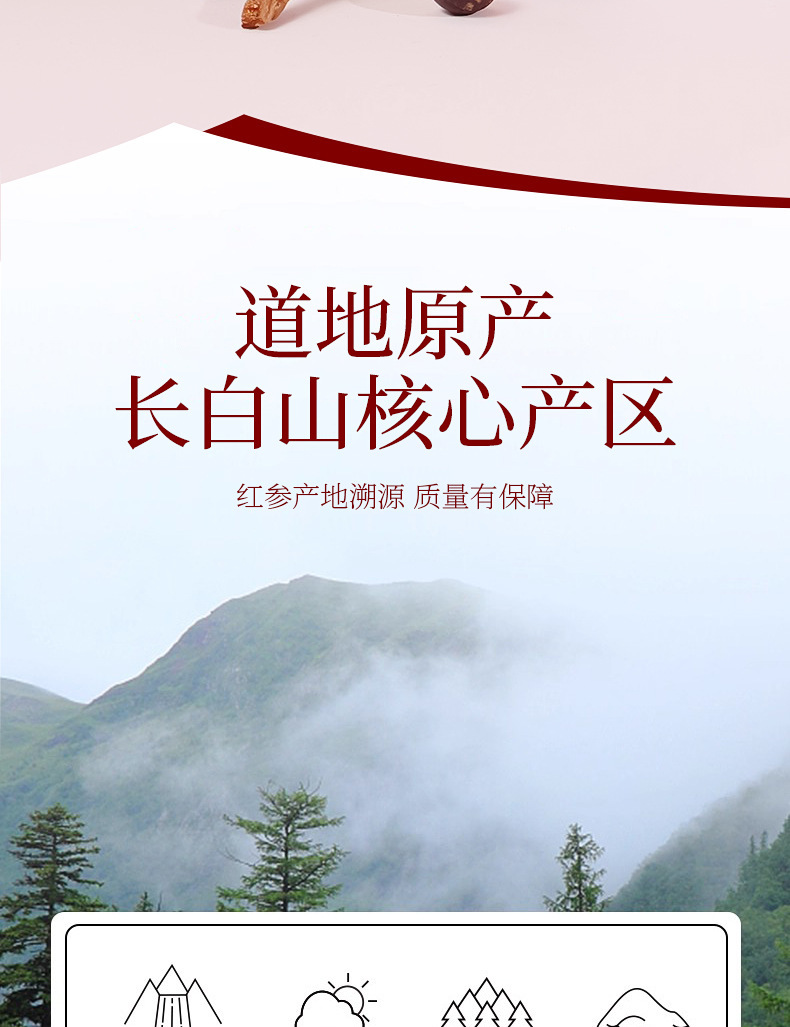 Red Ginseng Honey Pills Traditional Chinese Herbal Food 108g Handmade Honey Pill key features