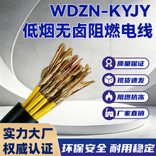 WDZN-YJY国标低烟无卤阻燃耐火3+1/4+1/3+2芯10~240平方铜电缆线