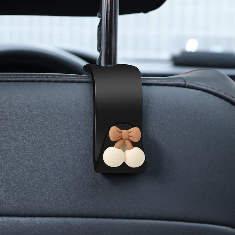 Gancho trasero del automóvil Gancho del respaldo del asiento Gancho multifuncional del automóvil del automóvil Gancho pequeño del automóvil Gancho del asiento de dibujos animados