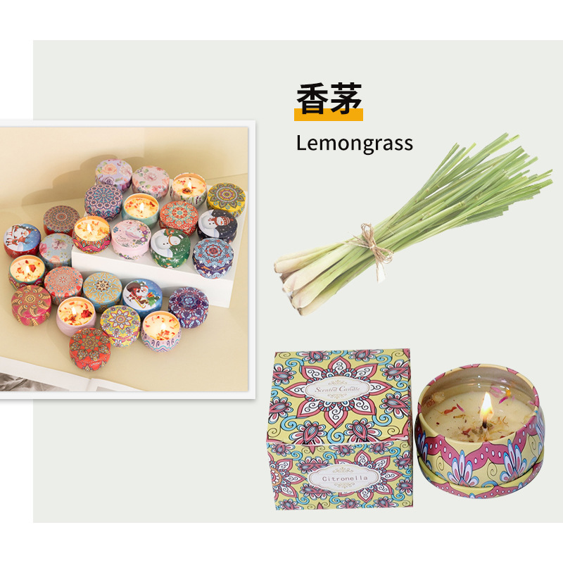 Flores secas, velas de aromaterapia, recuerdos de boda, fragancias, día de San Valentín romántico, regalos de cumpleaños, velas de soja, adornos para el hogar