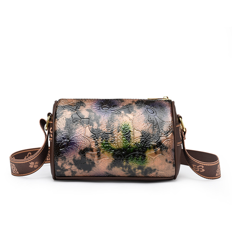 Bolsa de comercio exterior de tendencia transfronteriza nueva moda ocio estilo nacional simple de gran capacidad de mujer mochila de hombro