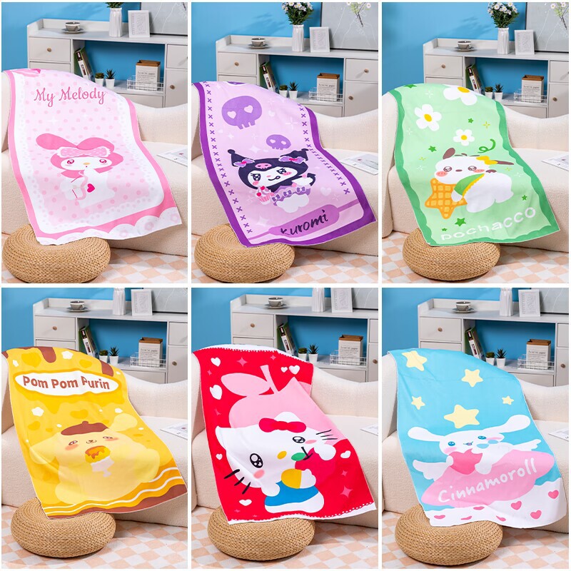 Big Sale Cartoon Household Thickeneded Bath Towel Bath Towel Girl Large Towel Soft Quick-Drying Sports Yoga Towel Absorbs Water and Sand Big Sale Cartoon Household Thickeneded Bath Towel Bath Towel Girl Large Towel Soft Quick-Drying Sports Yoga Towel Absorbs Water and Sand