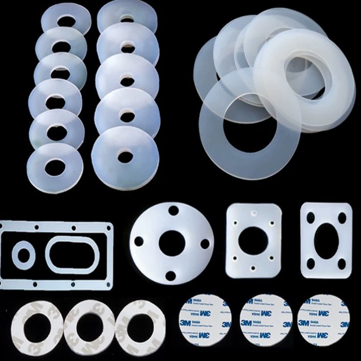 Производитель выпускает черные нейлоновые прокладки из PA6 и термостойкие белые нейлоновые уплотнители.