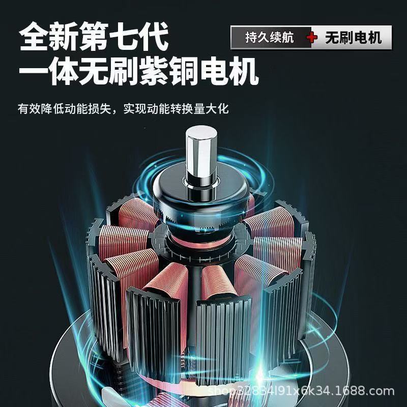 ドイツリチウムチェーンソー充電式ポータブルチェーンソー屋外無線小型片手修枝鋸木電動チェーンソー|undefined