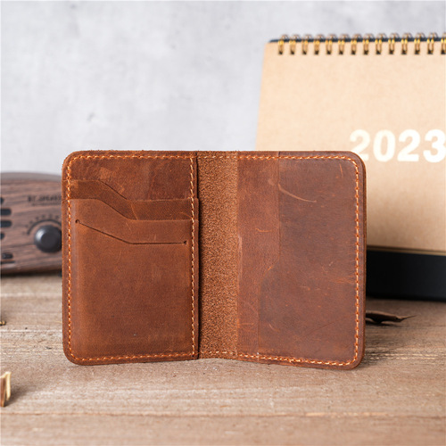 NT003 card holder men's genuine leather large capacity multi-card slot document slot cowhide bank card credit card holder leather case new