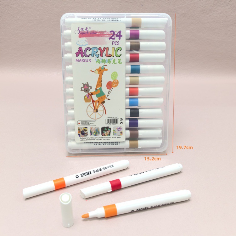 Marcador acrílico de color uc1201-24