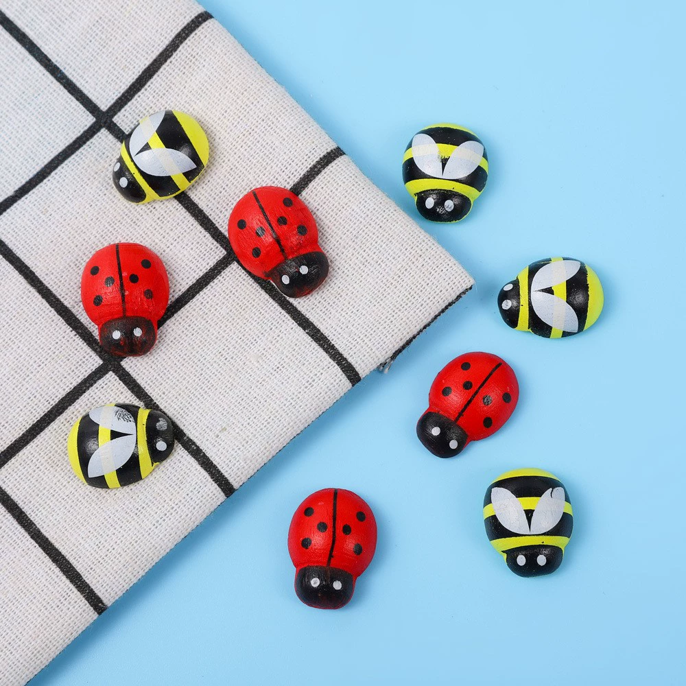 1,0*1,3 в наличии DIY микропейзаж мох сочные маленькие украшения Детский мультфильм Мини пчела деревянная