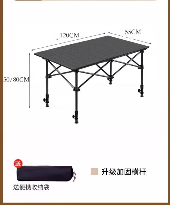 卸売屋外折りたたみテーブルポータブルキャンプテーブルナイトマーケットバーベキューストールテーブルエッグロールテーブルキャンプ折りたたみテーブルと椅子|undefined