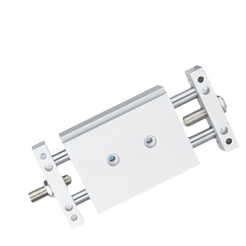 小型气动可调行程滑台双轴双杆气缸STMB10/16/20/25-50/100/150