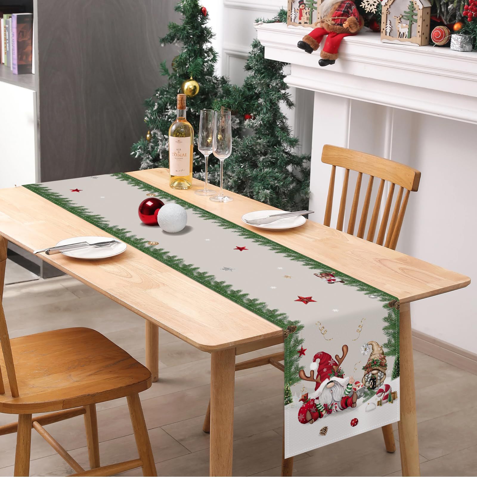 13__W x 72__L Christmas Gnomes