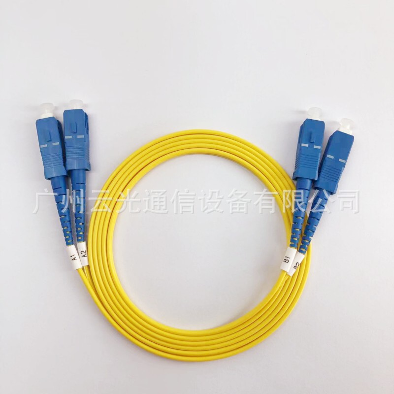 10 Gigabit Multi-Mode Dual-Core Fiber Optic Pigtail Sc-Sc/Lc-Fc Jumper Connector Extension Cable 10 Gigabit Multi-Mode Dual-Core Fiber Optic Pigtail Sc-Sc/Lc-Fc Jumper Connector Extension Cable