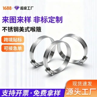 定制美式喉箍不锈钢喉箍201水管抱箍扎带卡子煤气管卡美式喉箍