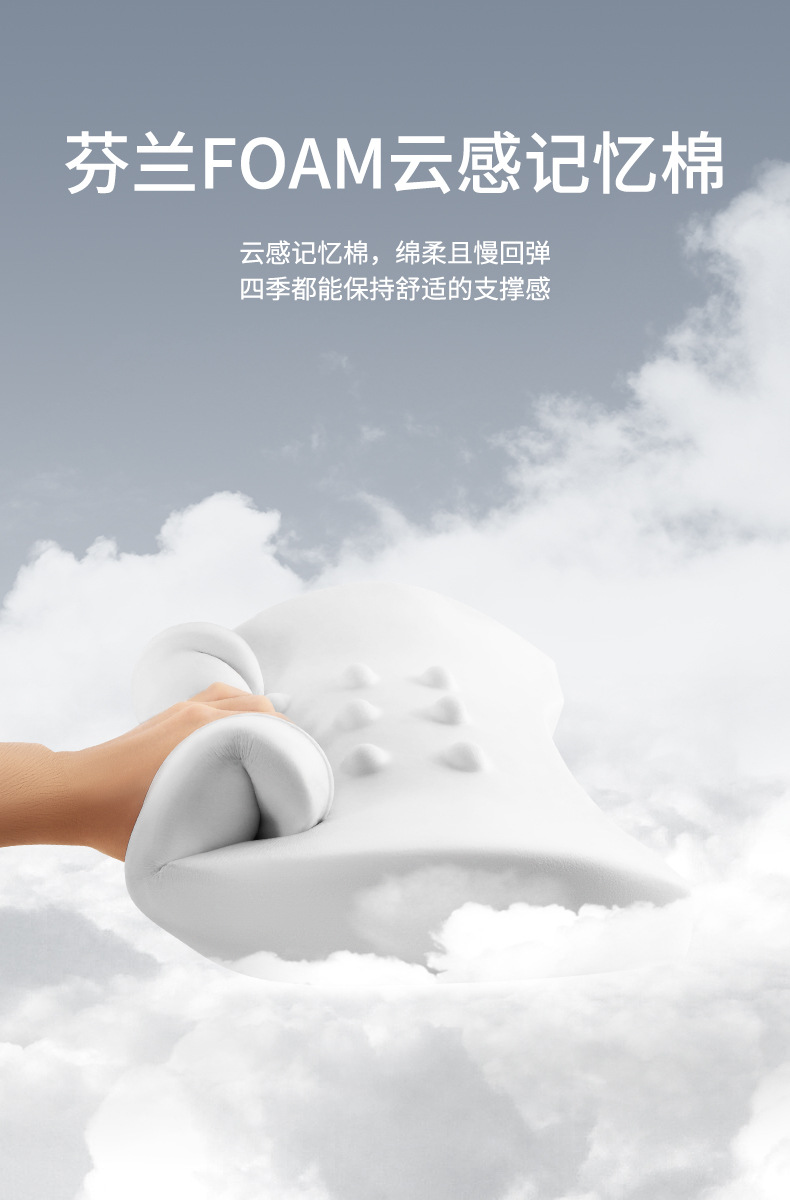 Car Electric Massage Lumbar Cushion Driver's Headrest Lumbar Support Car Waist Support Driving Headrest Wholesale