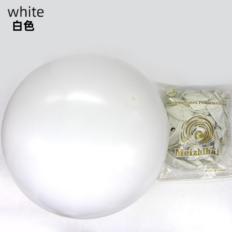 18 pulgadas macaron globo redondo engrosada boda decoración escena Diseño conjunto personalizado impreso logotipo