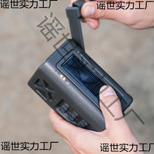手搖發電手電筒手搖發電收音機末日臨時便攜多功能應急災裝備