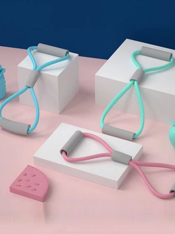 工場直売8字ラリー女性開肩開背引きロープ弾力帯家庭用フィットネスヨガ器材八字|undefined