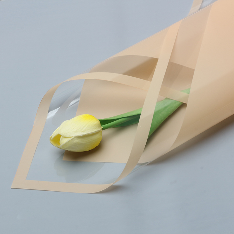 Roland marco breve oppp comercio exterior transfronterizo spot mayorista marco transparente vidricola DIY ramo de flores papel de envoltura