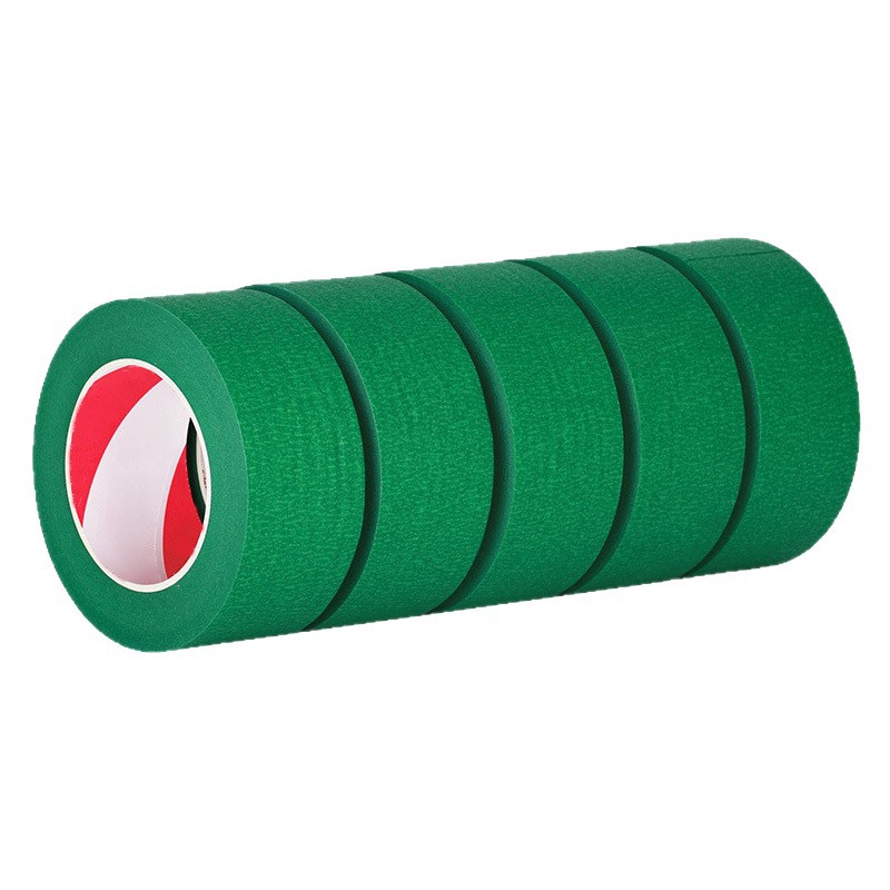 Cinta de papel de textura verde para paredes exteriores, decoración del sitio, pintura de piedra real, fácil de rasgar, sin dejar pegamento