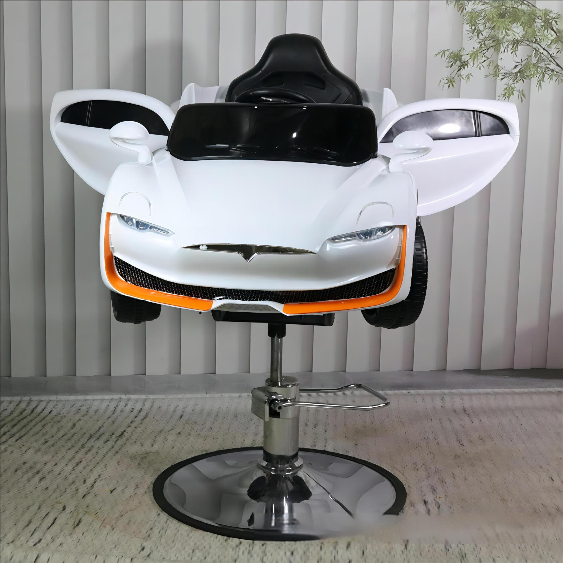 Silla de peluquería transfronteriza para niños silla de cabello giratoria silla de elevación salón de peluquería multifuncional asiento de automóvil de dibujos animados al por mayor image 40