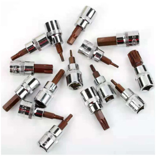 Kafwell 10mm hexagon socket wrench S2 pressure batch head electric air gun socket head screwdriver set