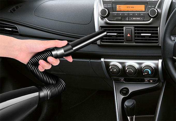 L5U car powerful large suction vacuum cleaner for small 12V household car high power wet and dry