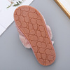 Demi-season slippers, keep warm footwear indoor, Amazon, plus size, on elastic band