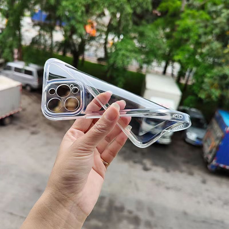 Funda para teléfono móvil Apple 15promax iphone16 14 Tpu Space Shell 11 13 Estuche suave interior anti-caída