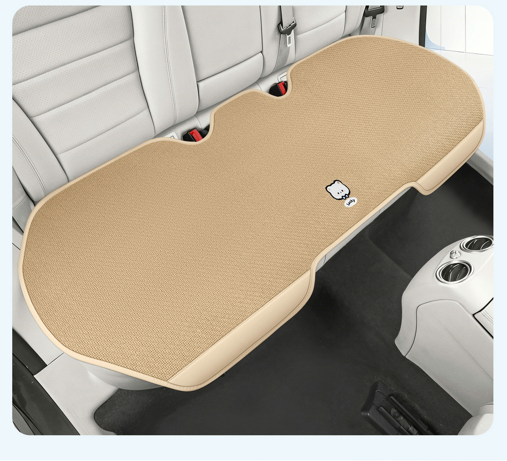 26 New Summer Ice Rattan Business Car Seat Cushions Cartoon Office Seat Pads Computer Chair Cooling Pads