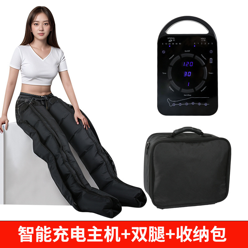 メーカーの卸売り気動圧縮老人の足のマッサージ器のエアバッグの空気の波の体の圧力の理学療法は全面的に進級します。|undefined