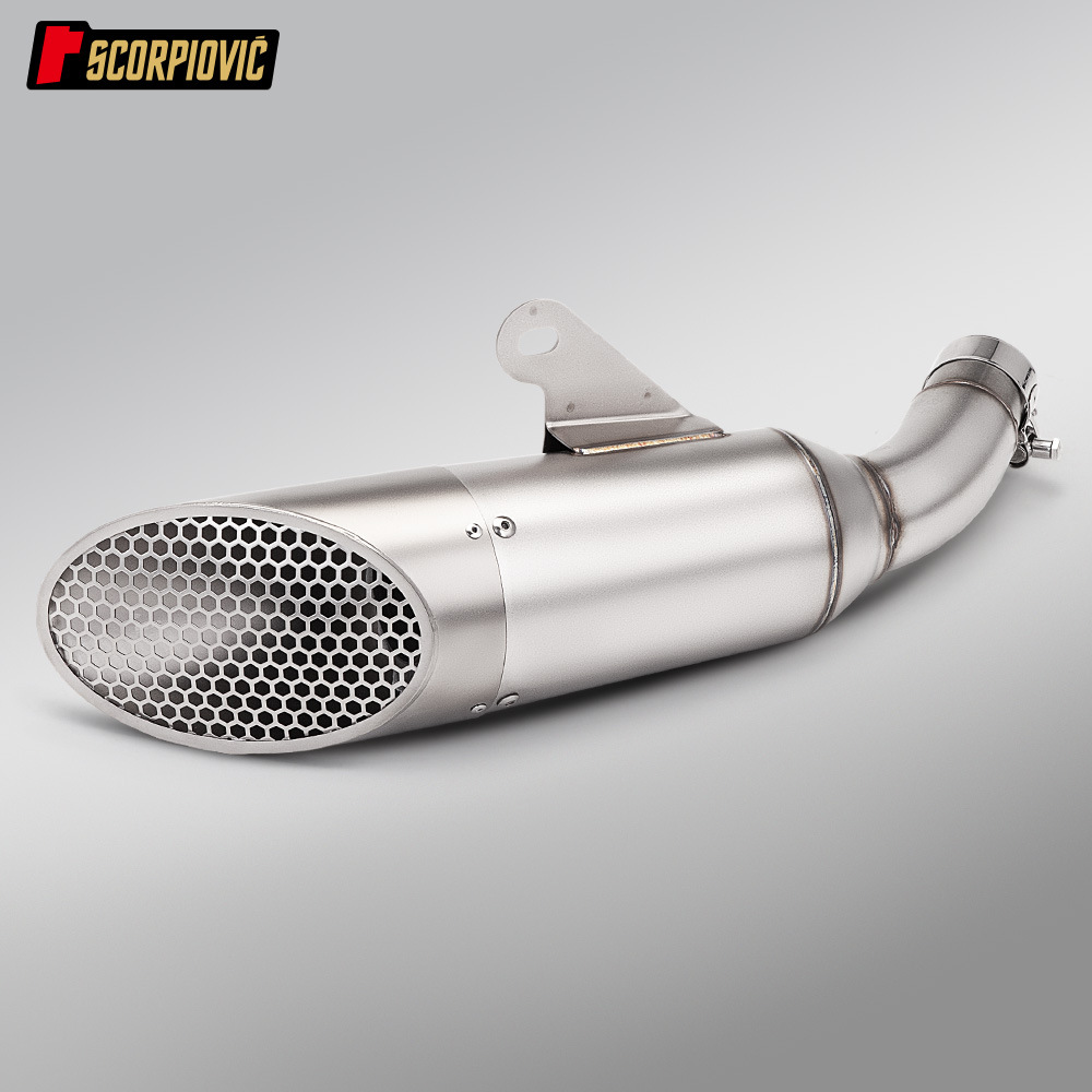 Motorcycle Mt03 Mt25 R3 R25 Modified Original Interface Integrated Exhaust Pipe Muffler