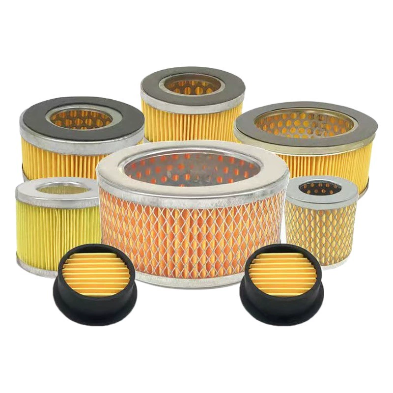 Безмасляный поршневой воздушный компрессор прямой насос фильтр Глушитель воздушный компрессор аксессуары для фильтров