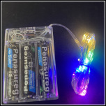 3셀 배터리 박스 5m - 컬러 조명 - 플래시 포함