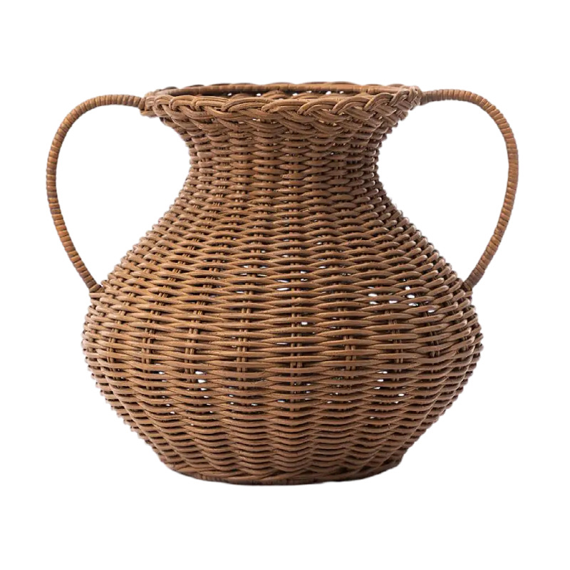 Tejido a mano vasos de tela de caña vasos de tela de tela de caña vasos de tela de tela de