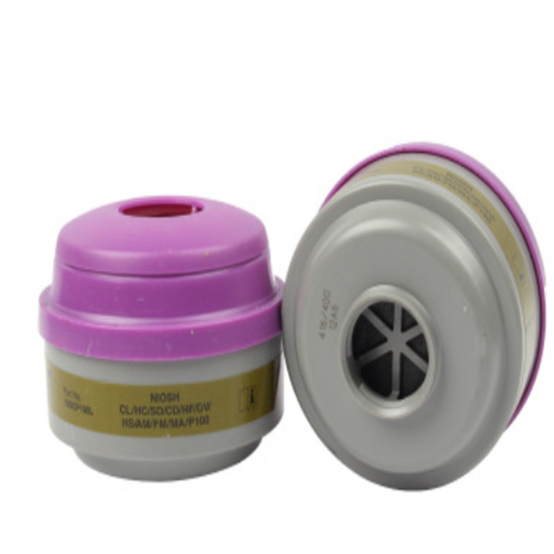 霍尼韦尔75SCP100多功能气体过滤盒防毒酸性氨气硫化氢气体滤毒盒