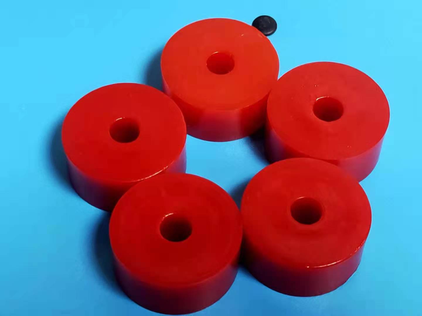 云时带 厂家直供 聚氨酯胶锟 耐磨包胶滚轮滚筒滚轴胶轮