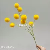 9 bright yellow fur balls