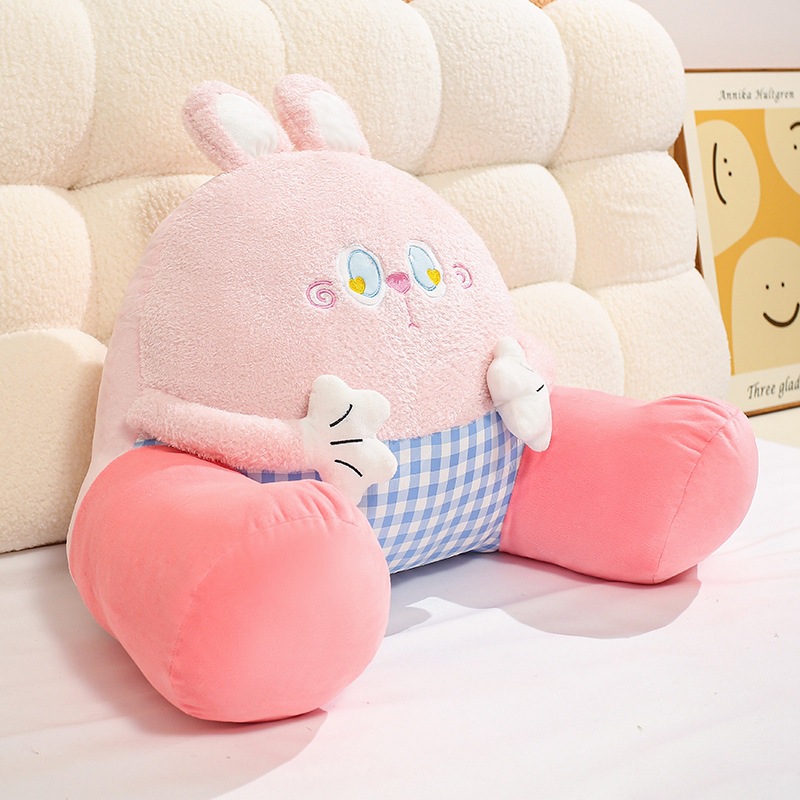 Super Cute Huggable Big Pillow for Bed, Waist Support, Sofa Cushion, Office Pillow, Backrest Cushion, Lumbar Pillow, Removable and Washable