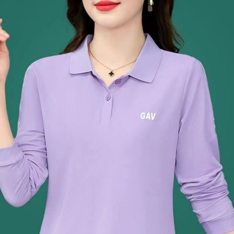 여성 긴팔 티셔츠 폴로 카라 루즈핏 봄가을 이너 데일리 상의
