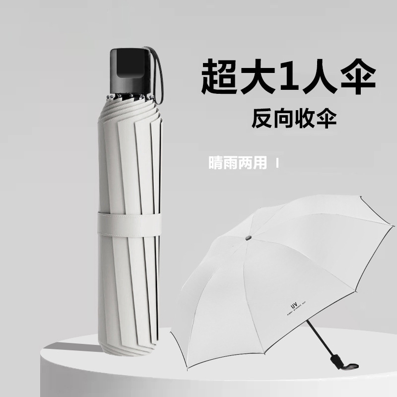 グラデーション色40骨全自動傘男性大晴雨両用日傘卸売りカスタム日焼け止め日傘|undefined