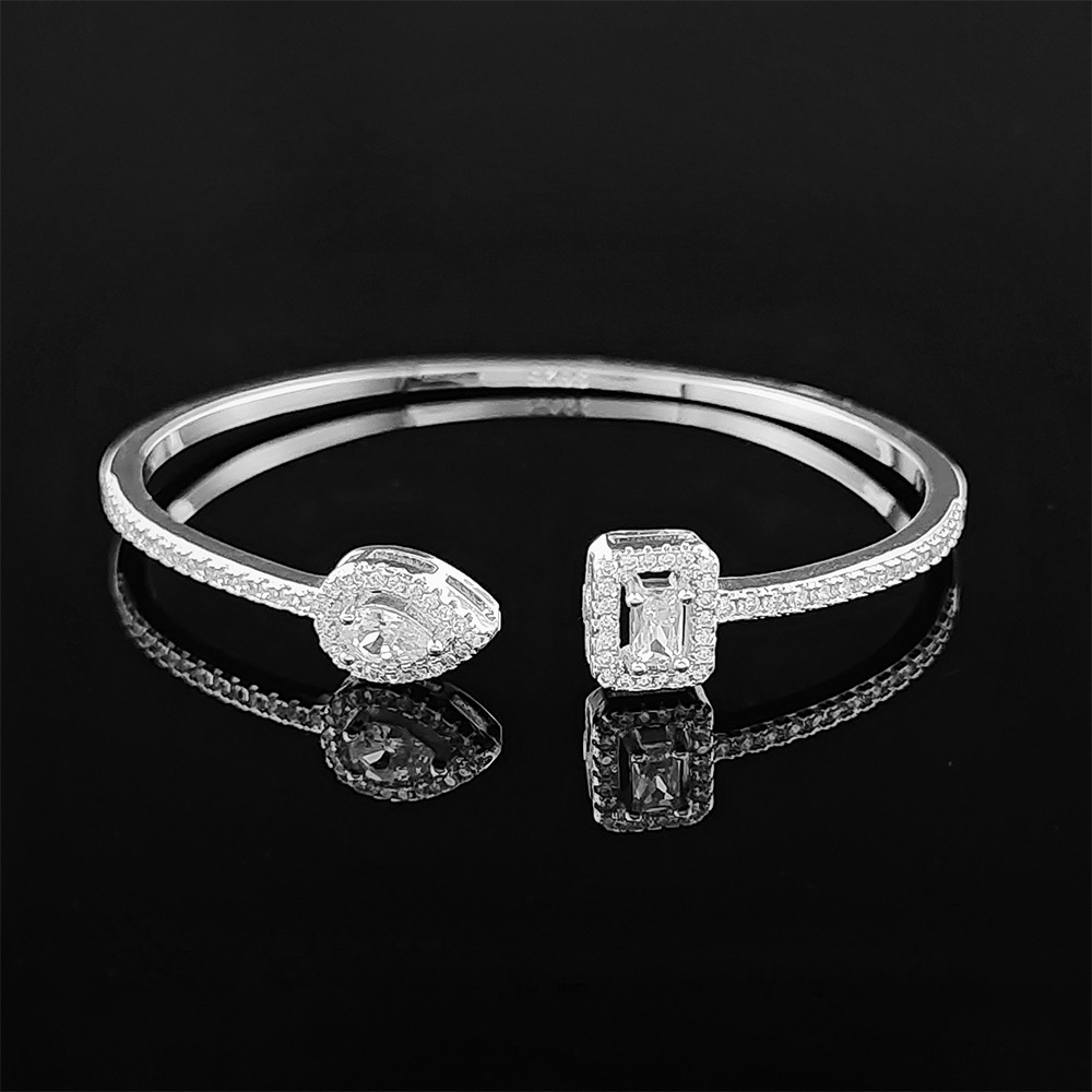 Irregular Bracelet Opening Adjustable Personality Versatile Light Luxury Design 5214_voghion.com