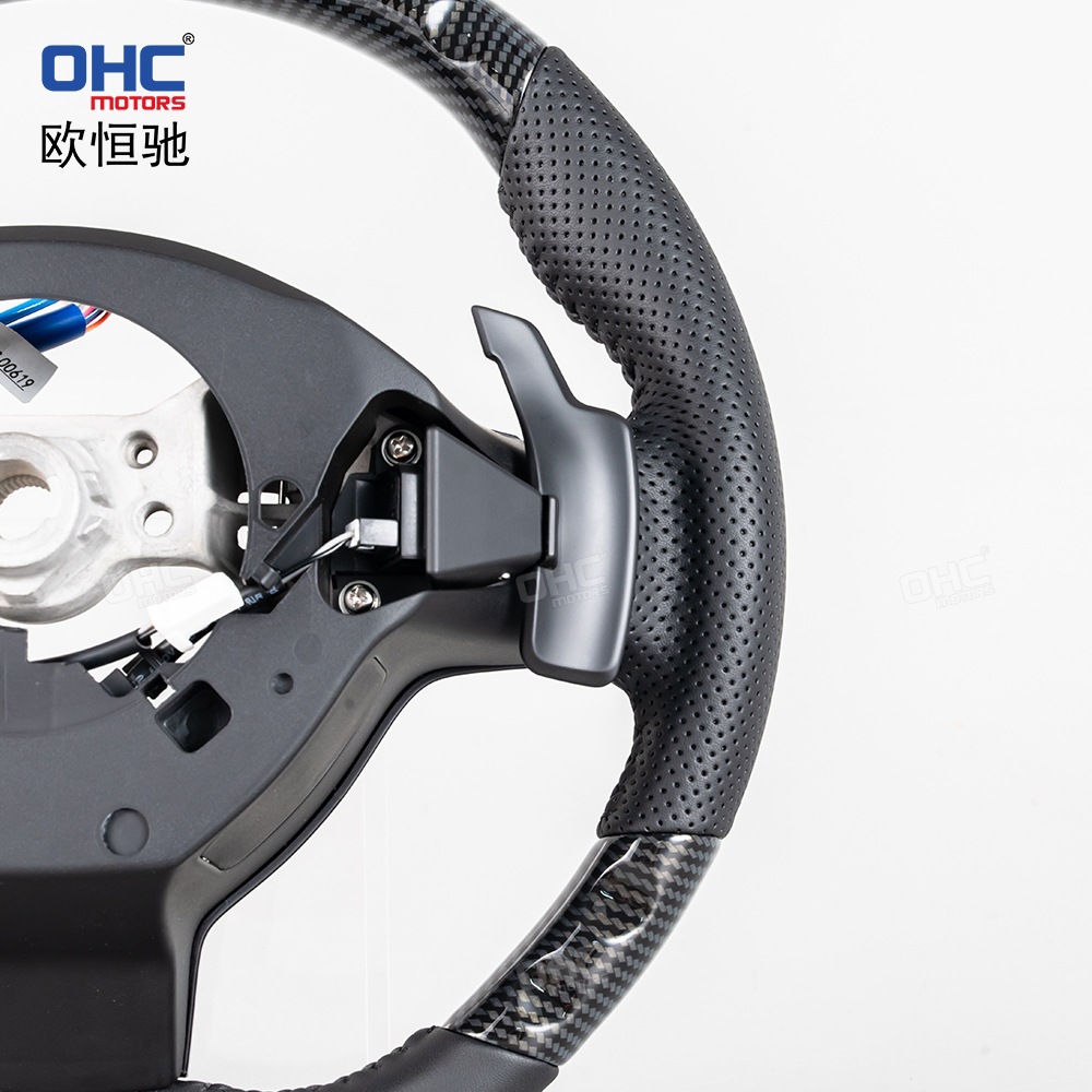 Suitable for 18-23 Toyota 86 Subaru modified and upgraded carbon fiber pattern steering wheel assembly