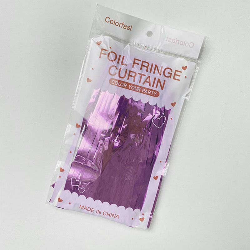 Escena fiesta diseño decoración Fondo lluvia cortina de seda cinta seda borla aula boda habitación diseño vestir cortina de lluvia seda