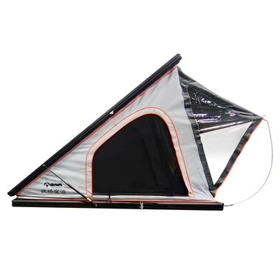 Factory Cross-border Hot Sale Car Tent Quick Opening Aluminum Alloy Triangle Roof Tent Automatic Self-driving Tour Tent (Avtomobil dam çadırları) - 130205150cm-2-3